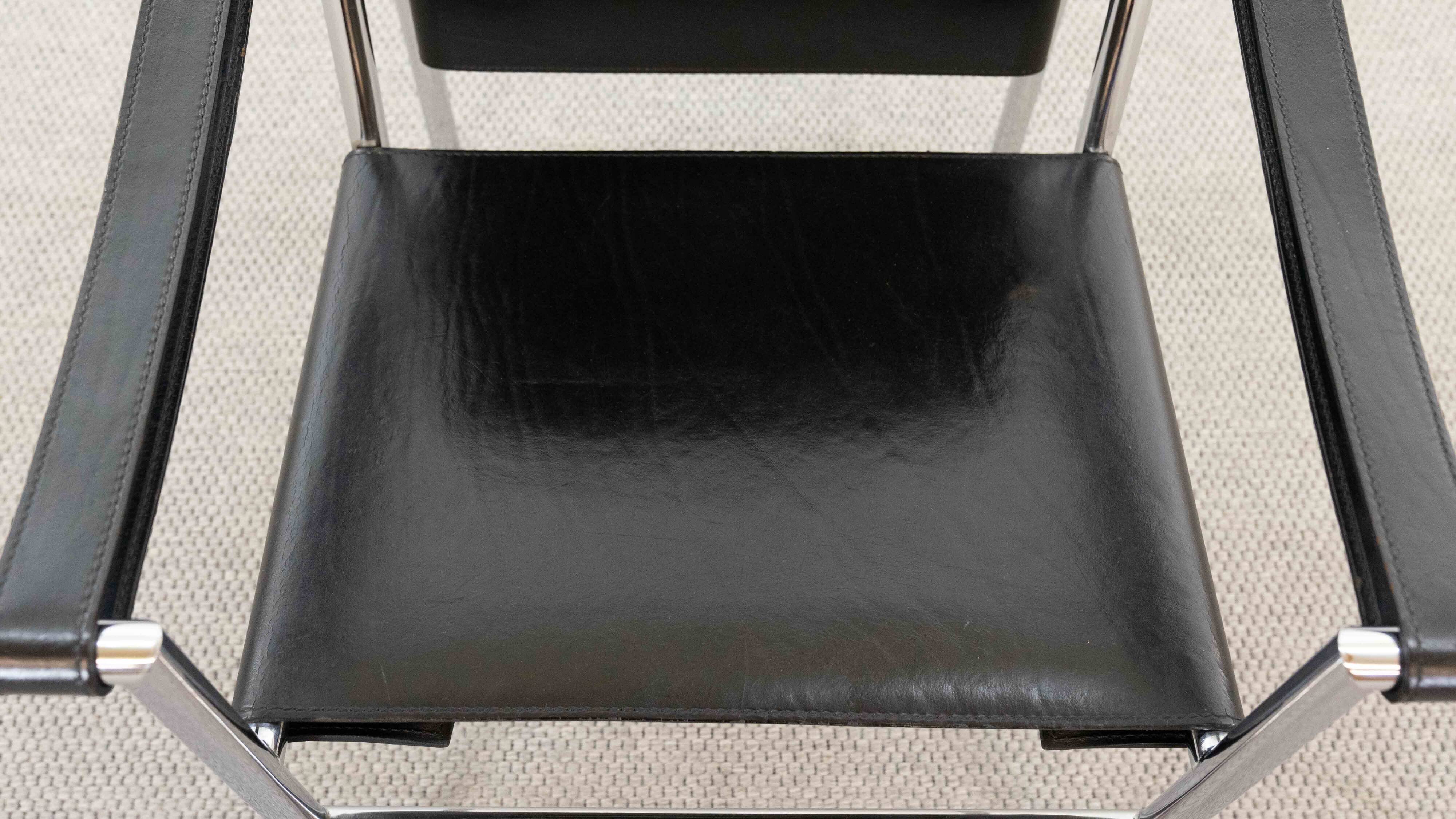 CASSINA LC1 ARMCHAIR BY LE CORBUSIER