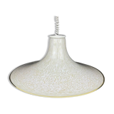 Beige Murano Glass Pendant Light from the Mid-Century, Italy, 1970s