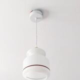 Suspension vintage opaline