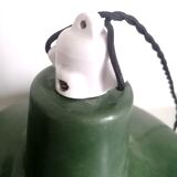 Pair of industrial suspensions in enamelled sheet metal