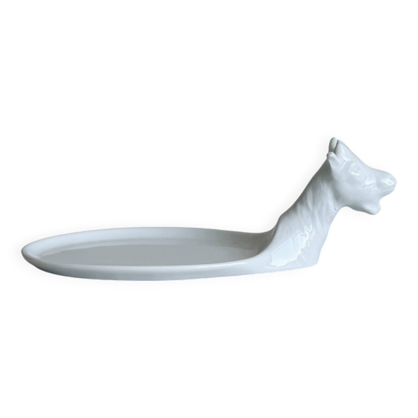 Plat à fromages en porcelaine