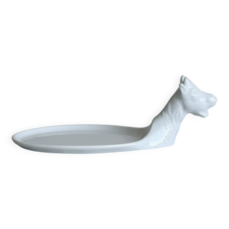 Porcelain cheese dish