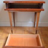 Lacquered wooden bedside