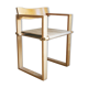 Fauteuil bois et corde