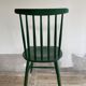 Cinq chaises Fanett vertes par Ilmari Tapiovaara pour Edsby-ken