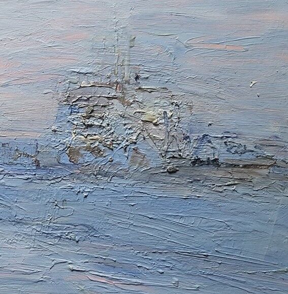Peinture de Nagao Usui "Vue de Paris, Notre-Dame"