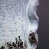 Green and white floor vase by Dumler & Breiden 1970s