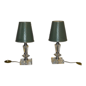 Paire de lampes à poser