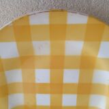 Set of 2 mismatched iron earth plates Digoin