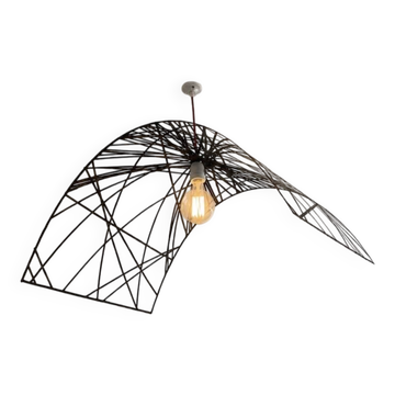 Suspension / plafonnier en fibre de carbone – pièce unique