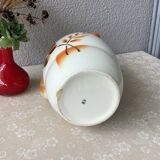 Digoin style art deco pitcher