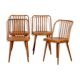 Ensemble de 4 chaises vintage par Antonin Suman pour Ton, 1960