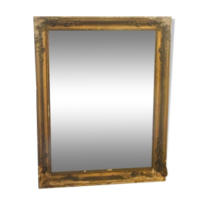 Miroir avec feuilles