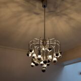 Sputnik space age chandelier 9 lights 1970s