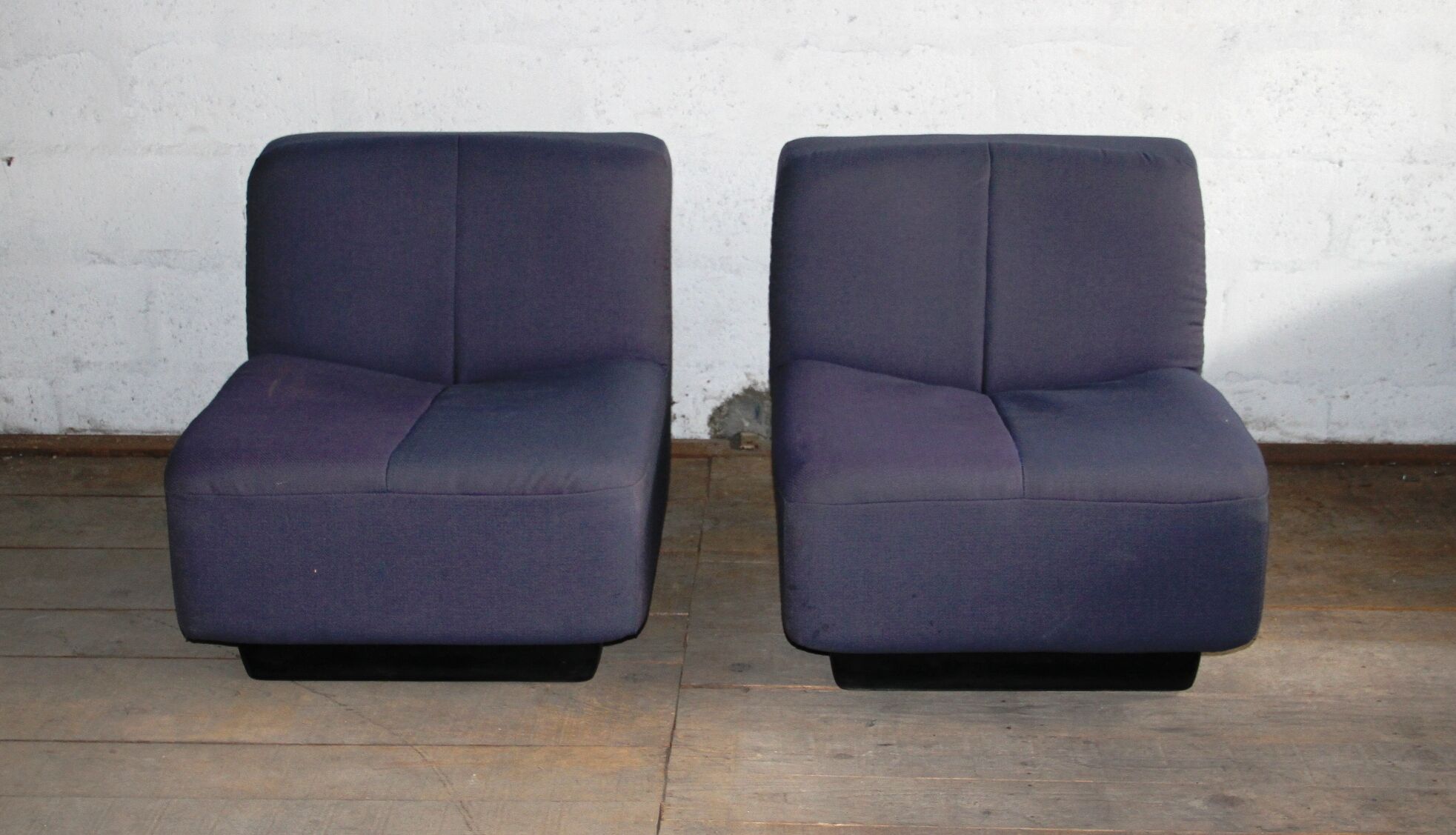 Pair of vintage Strafor seats