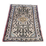 Handmade wool Iranian rug - 1.25m x 0.75m