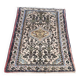 Handmade wool Iranian rug - 1.25m x 0.75m