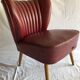 Fauteuil cocktail expo 58 rouge