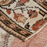 2x6 red & beige turkish runner rug 80x194cm