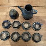 Service à café ou thé en grès