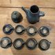 Coffee or tea service in sandstone