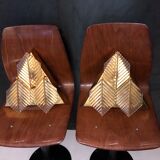 Italian Sconces from Zeroquattro, 1970s, Set of 2