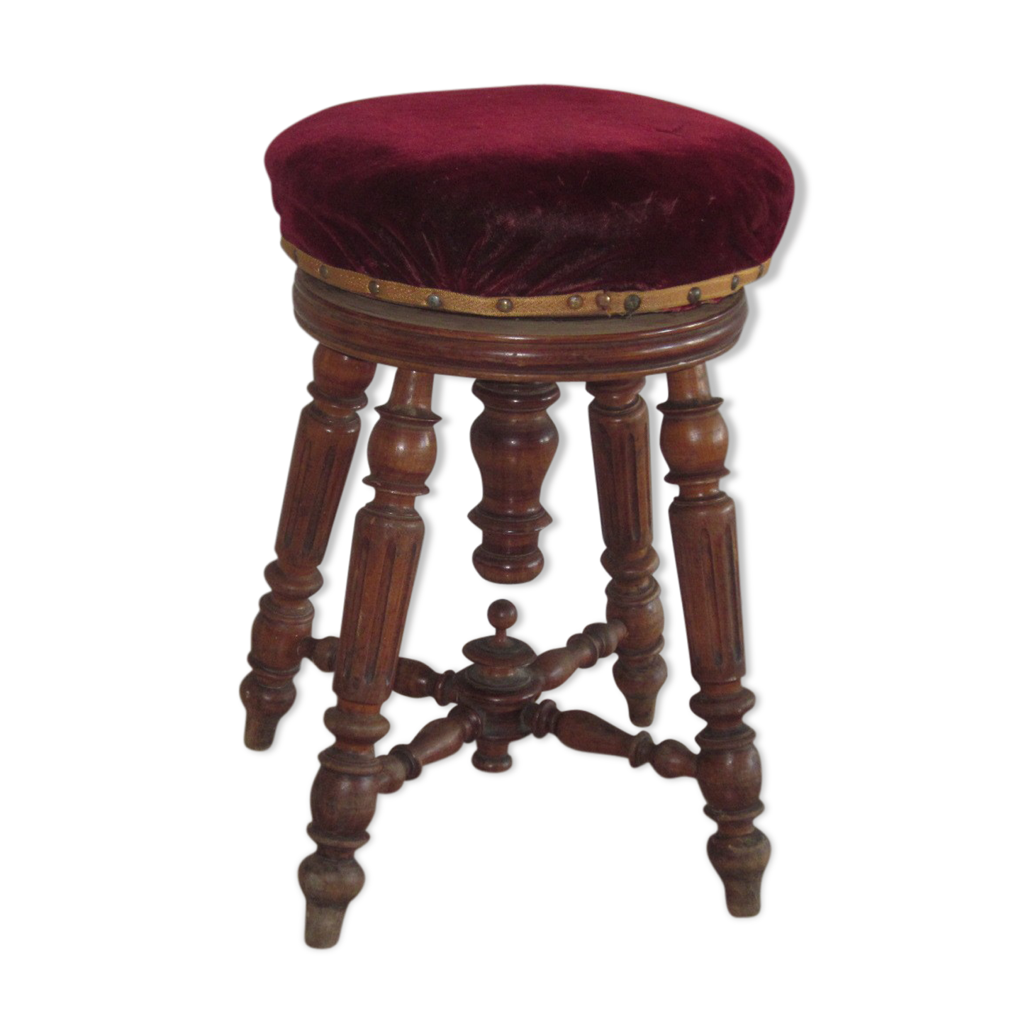 Old piano stool