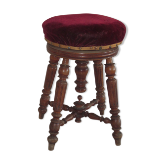 Old piano stool