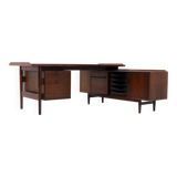 Rosewood Executive Desk Model 209 by Arne Vodder for Sibast 1955