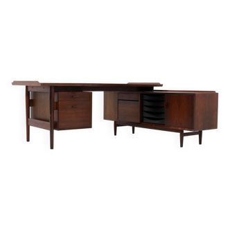 Bureau de Direction Modèle 209 en Palissandre par Arne Vodder pour Sibast 1955