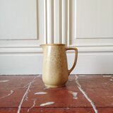 Speckled ceramic pitcher