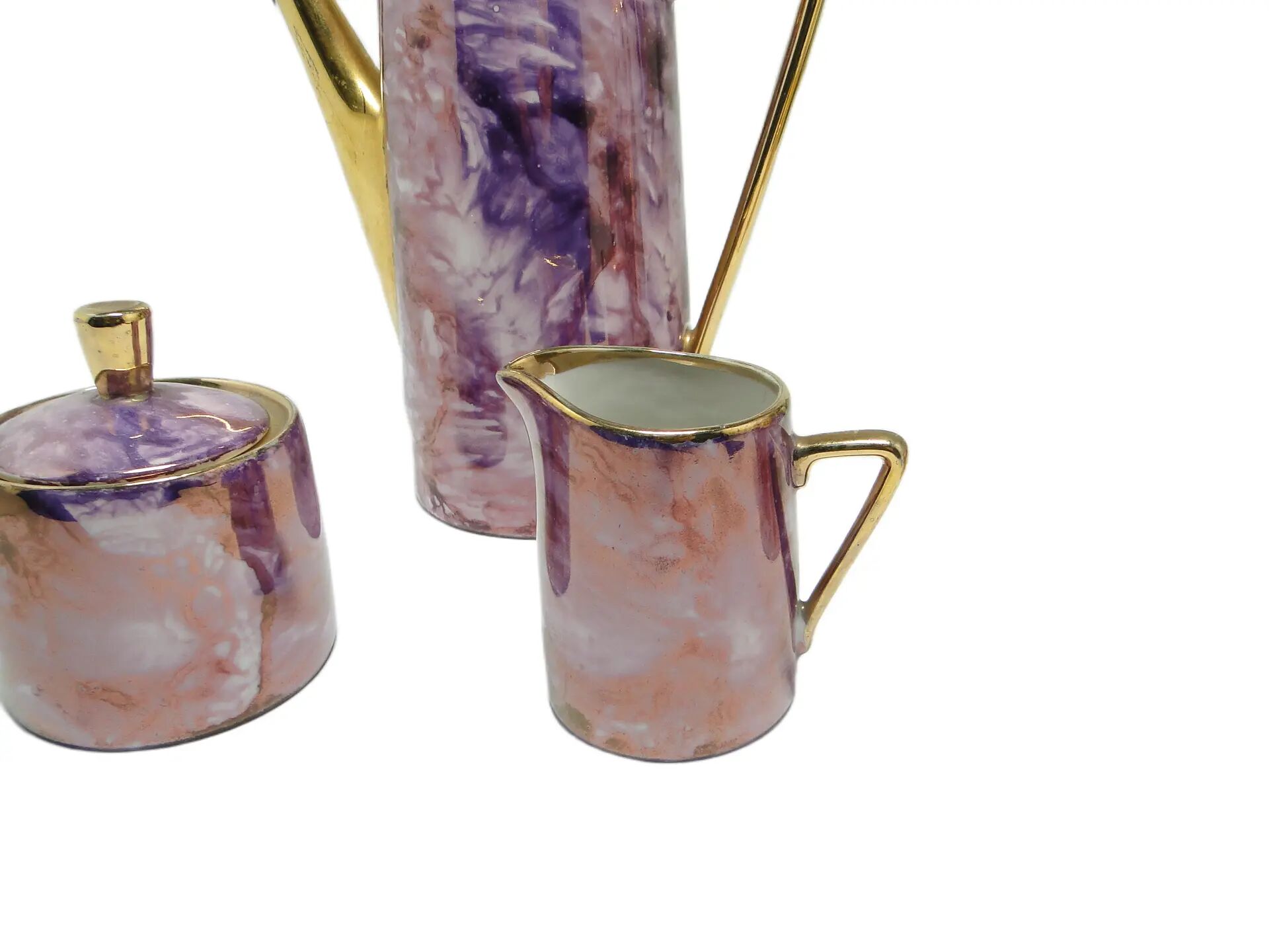 Krzysztof tableware set, mid-century modern, porcelain, Poland, 1970s.