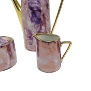 Ensemble de vaisselle Krzysztof, style moderne du milieu du siècle, porcelaine, Pologne, années 1970.