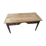 Raw metal industrial desk