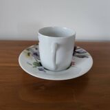 Porcelain Coffee Cup Bill Goldsmith Limoges "Victoria"