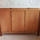 Art-deco buffet in raw oak