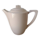 Cafetière ou théière Digoin Sarreguemines rose poudre