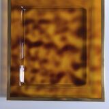 Lucite and gold metal tray by Christian Dior