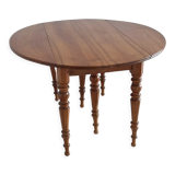 Table Louis Philipe old walnut 6 legs