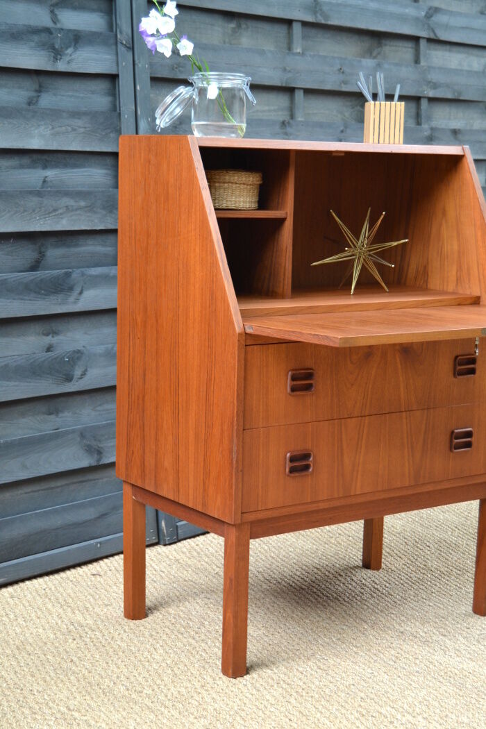 Scandinavian teak writing desk