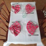 4 serviettes authentique bistrot