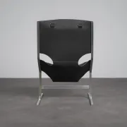 Rare leather lounge chair by Pierre Thielen for Metz & Co., Netherlands, 1960s