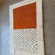 Handmade pure wool rug, size 150 x 250 cm.