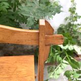 Old large wooden worker - Torck sewing box