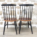 Pair of Fanett Tapiovaara chairs