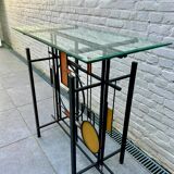 80s Postmodernist Geometric Console