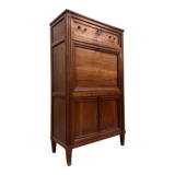 Secretary In Natural Wood Louis XVI XVIII Eme Century