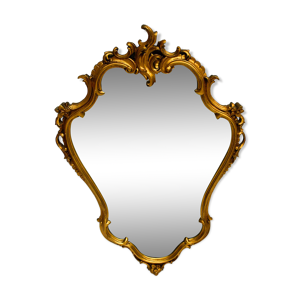 miroir cadre doré arabesque