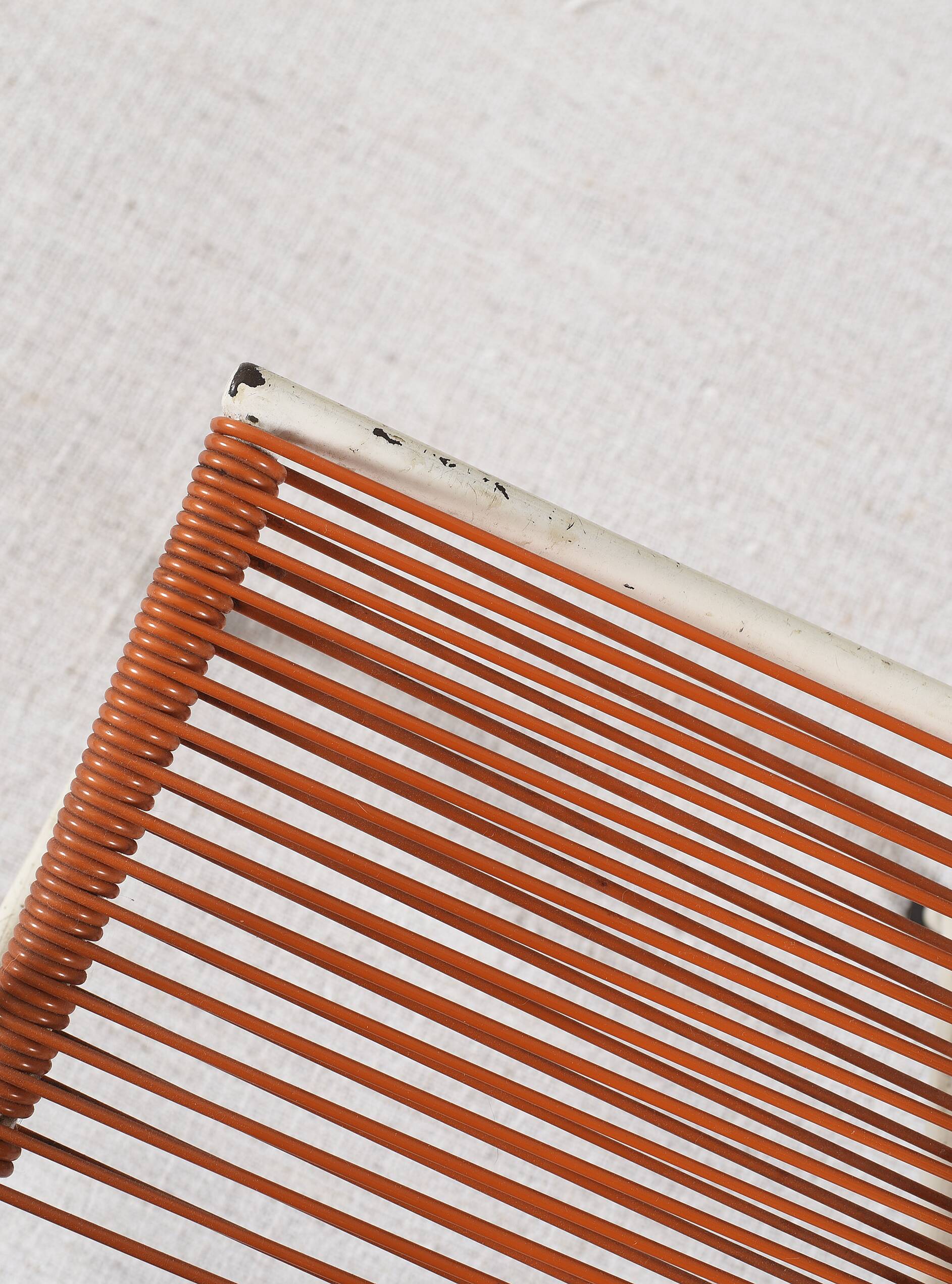 Folding Scoubidou armchair for children