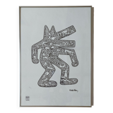 Keith Haring screen print